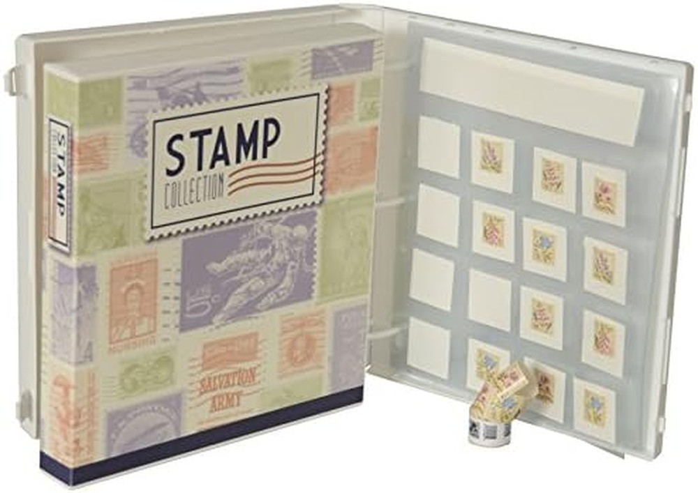 Stamp Collection Album Binder Kit with Pages