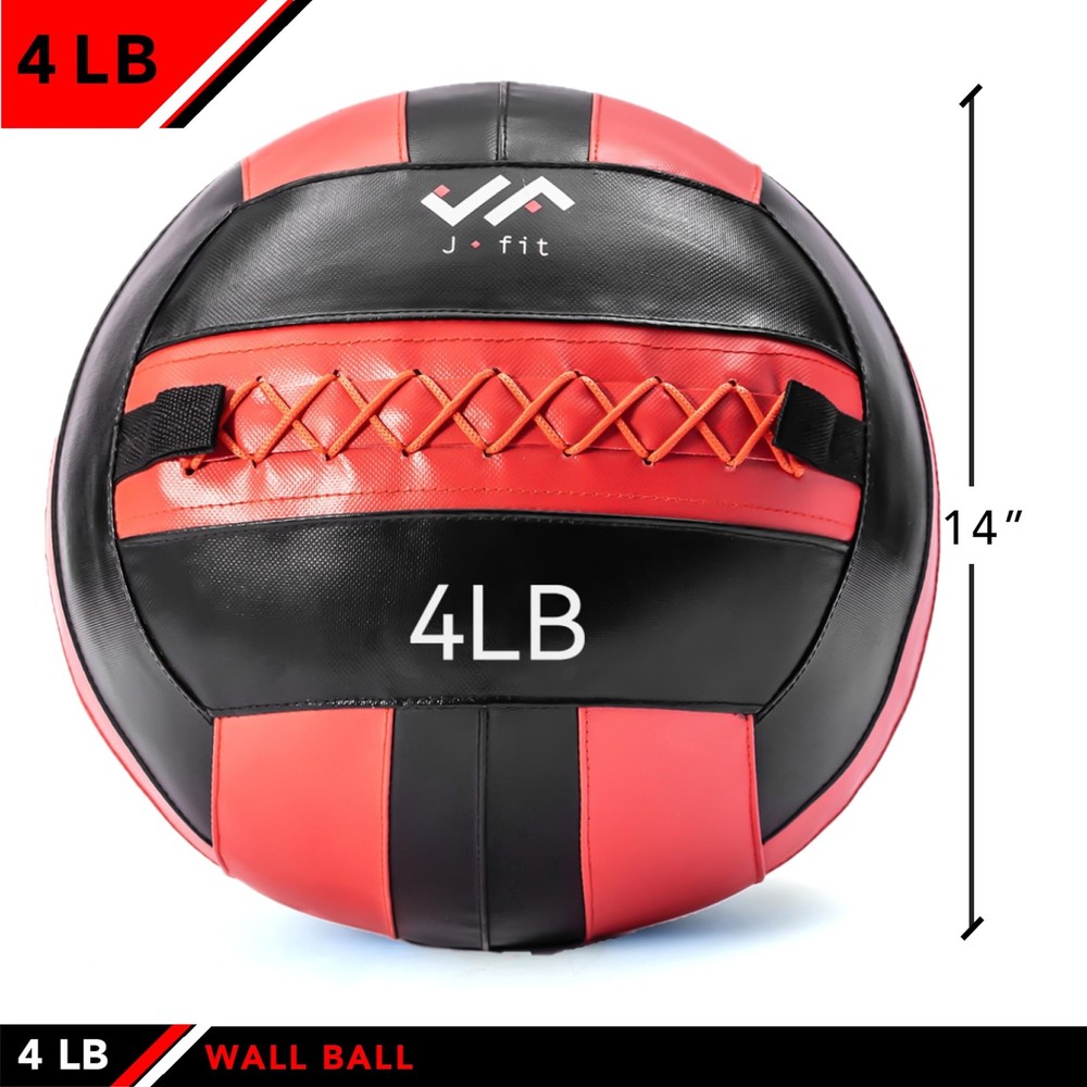 Wall , 4 LB, Red/Black