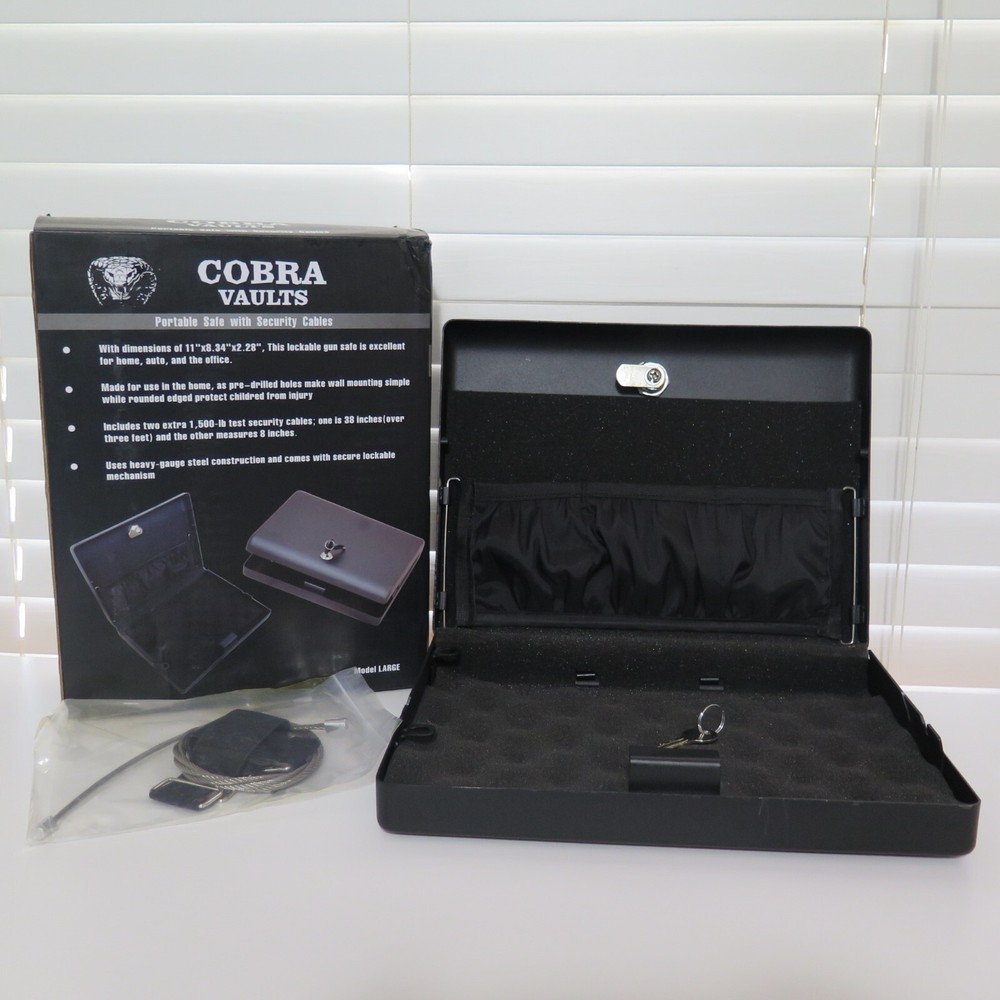 Cobra Portable Vault, New in Box
