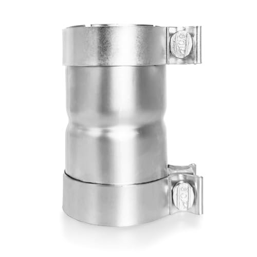 2.5 to 2.5 Inch Exhaust Adapter, 2.5" ID Exhaust Reducer Connector 2.5" - 2.5"