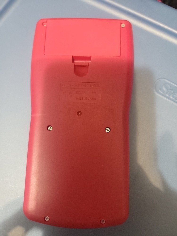 Pink Function scientific calculator with 240 calculation functions Working Check