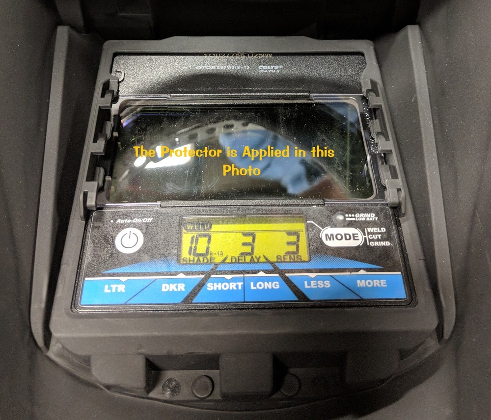 Miller Welding Helmet Digital Performance Clear Control Screen Protector NO LENS