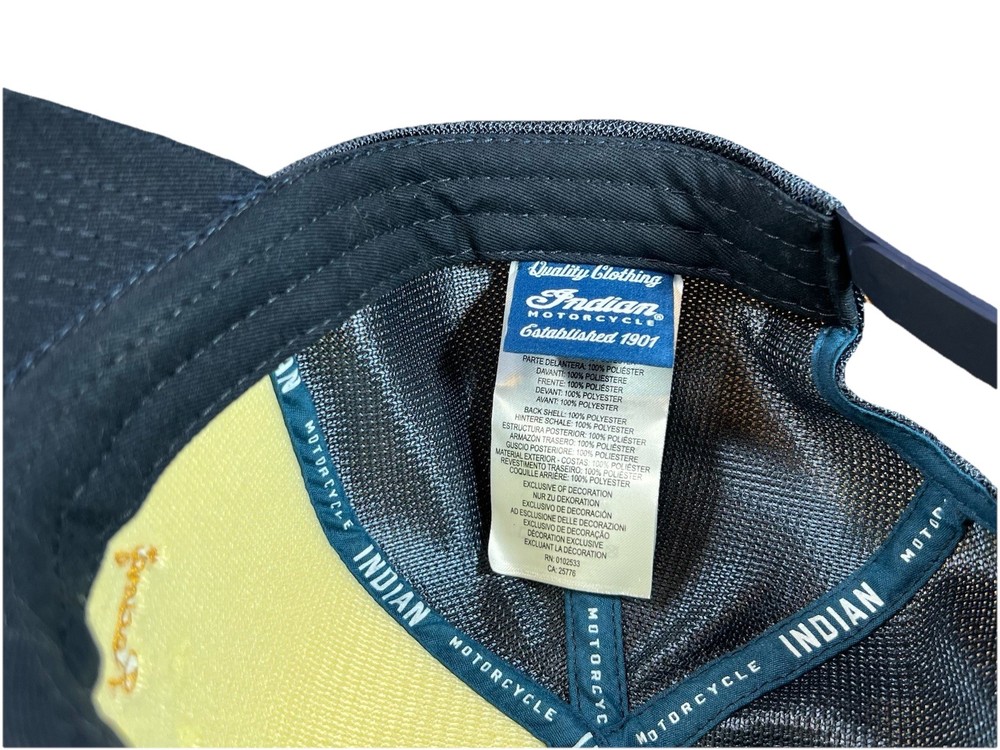 RARE Version ~ Indian Motorcycle Hat Adjustable BOX SHIPPED