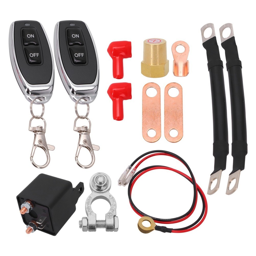 Able to Handle High Current 12V Remote Control Battery Disconnect Switch