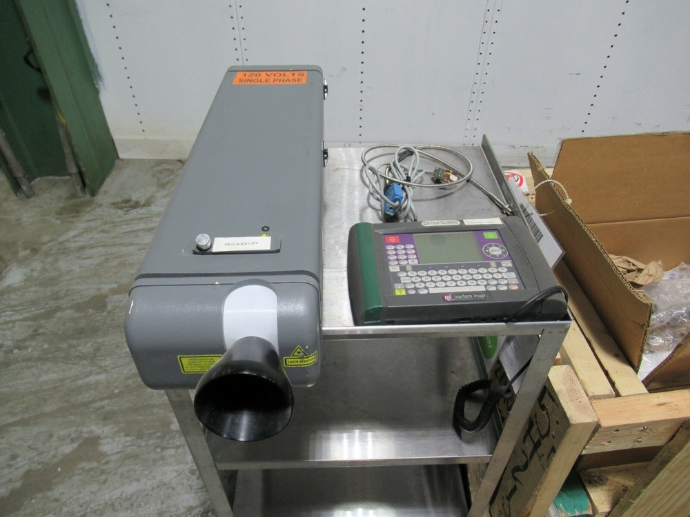 Markem Imaje SL110i Smartlase-110i Laser Coder w/ UI-200 Interface Panel