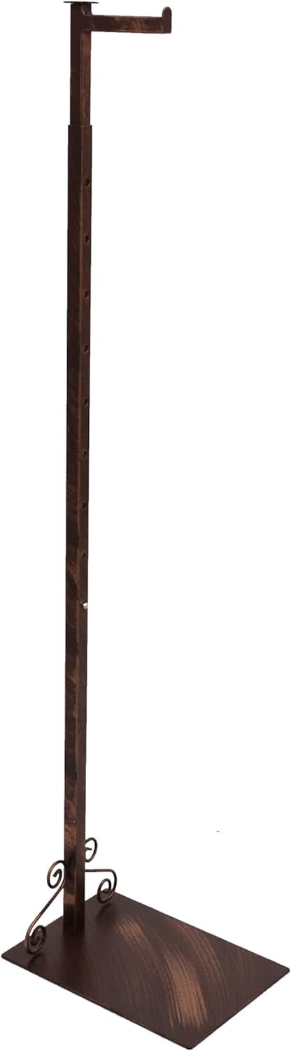 Costumer Clothing Display Copper Boutique Butler Valet Garment Adjustable 72"