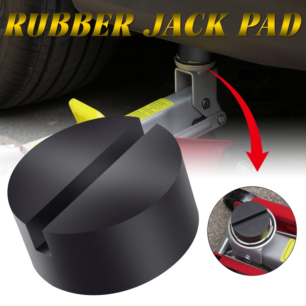 Universal Rubber Jacking Jack Pad Lift  Pinch Weld Rail Adapter Frame Protector