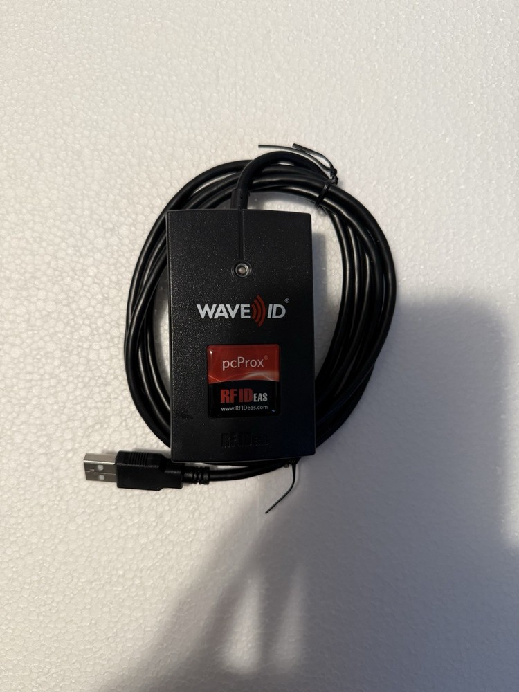 RF IDEAS RDR-7081BKU USB Reader and Mounting cable clip kit