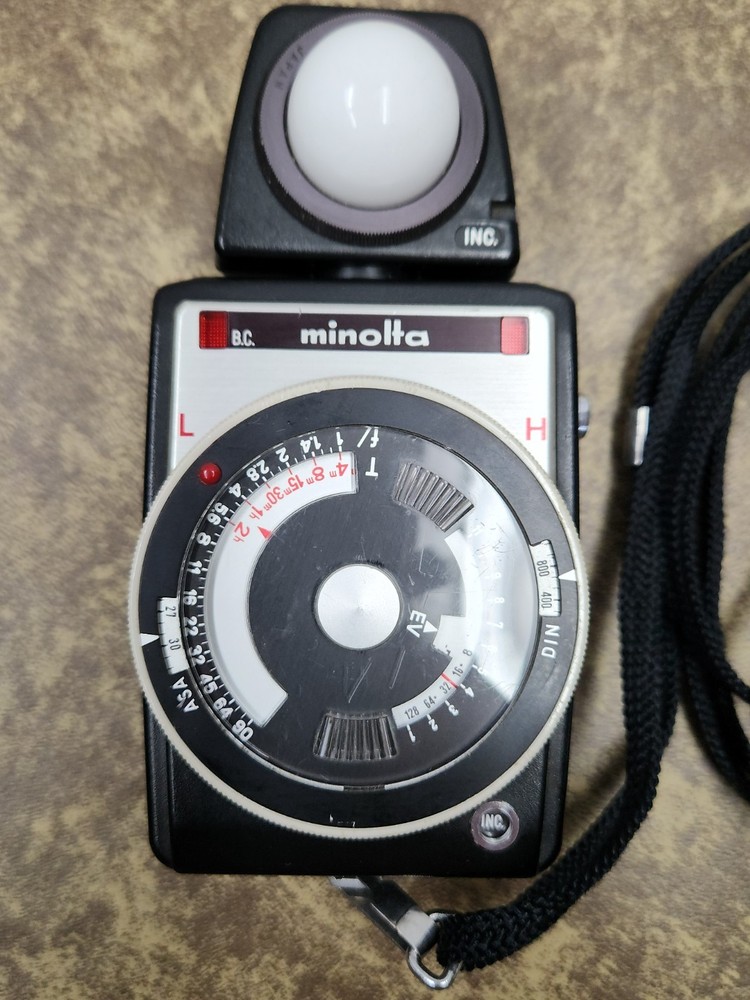 Vintage 1971 Minolta Auto Meter Professional Exposure Meter Clean Untested
