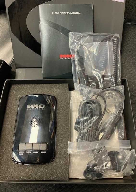 K40 RL100 Radar and Lazer Detection