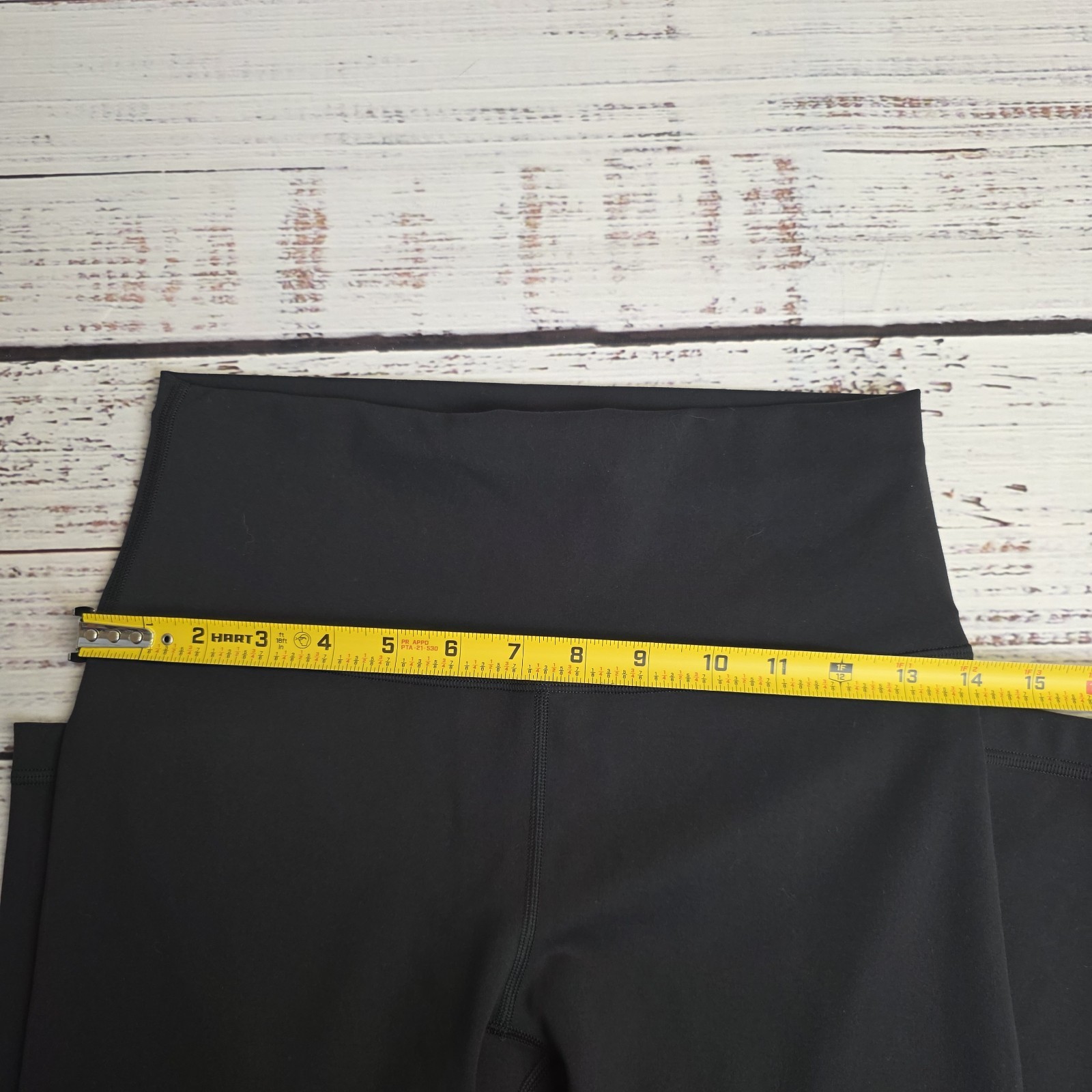 Lululemon Wunder Train Contour Fit High-Rise Tight 31" Black Size 8 Leggings