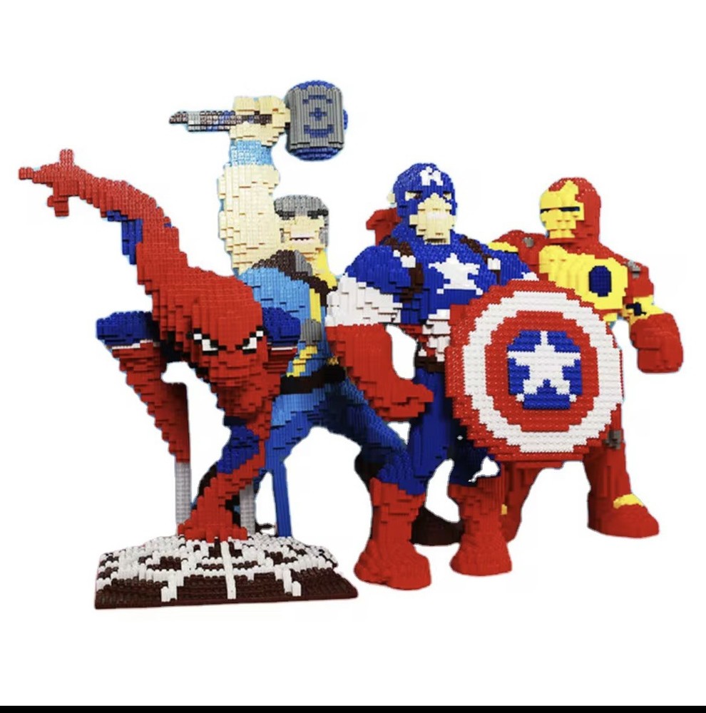 3380 Pcs Spider Man Magic Blocks Set Mini Building Blocks Challenging Game Gift