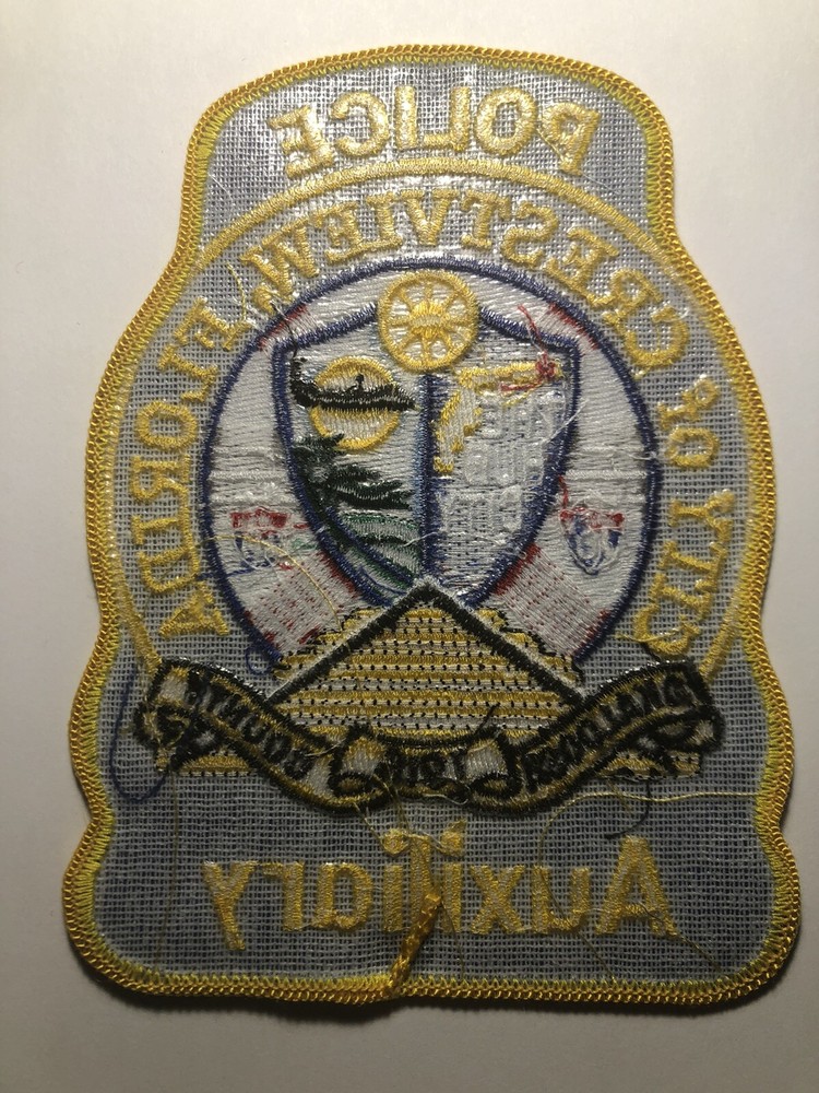 Crestview Florida Police Auxiliary Patch