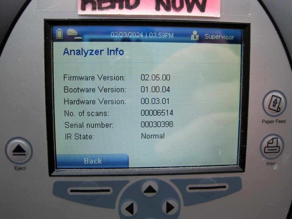QUIDEL Sofia Analyzer 1178003 Laboratory Fluorescent Immunoassay