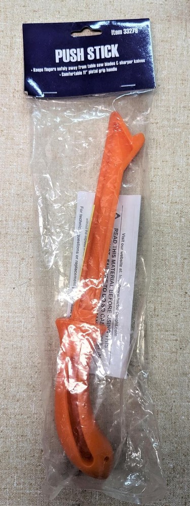 Plastic Push Stick for Table Saw, Router, Planer