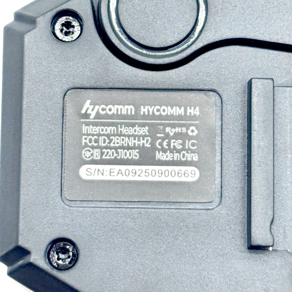 Hycomm H4 Wireless Bluetooth Motorcycle Intercom Dual Pack