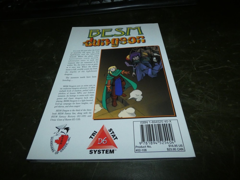 BESM: Tri-Stat System: Dungeon