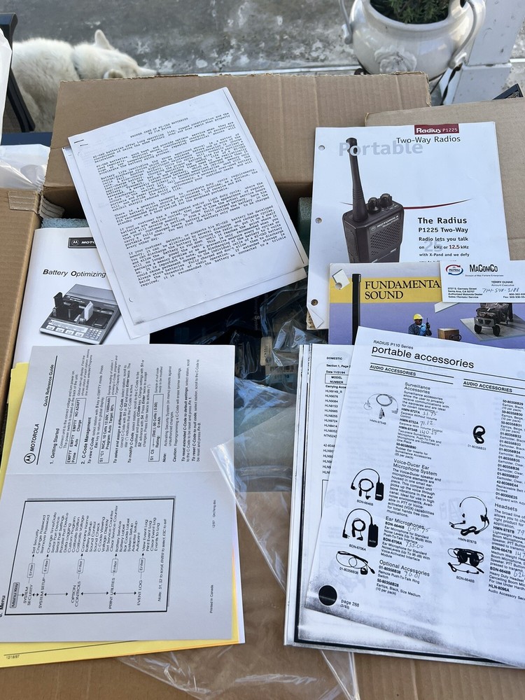 NEW OPEN BOX MOTOROLA WPLN4071AR 4 UNIT BATTERY OPTIMIZING SYSTEM