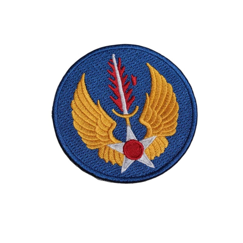 WW2 US ARMY AIR EUROPEAN COMMAND BROIDERED PATCH BLUE