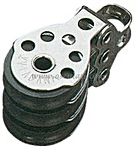 Viadana Mini-block 3 pulleys 6x25