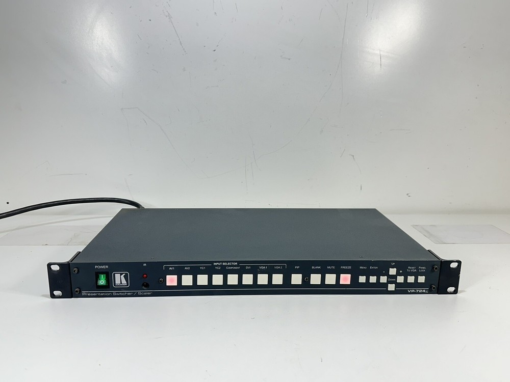 Kramer VP-724XL ~ Presentation Switcher/Scaler with Manual & CD ~ No Remote