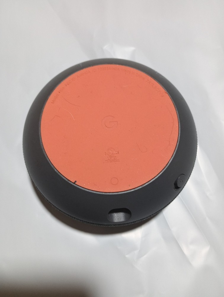 Google H0A Black Home Mini Wireless Bluetooth Google Assistant Smart Speaker