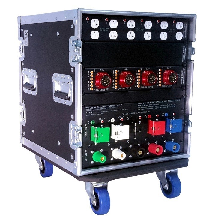 Lighting, Video, Audio Power Distro, 36 Circuit @ 120V, Multi
