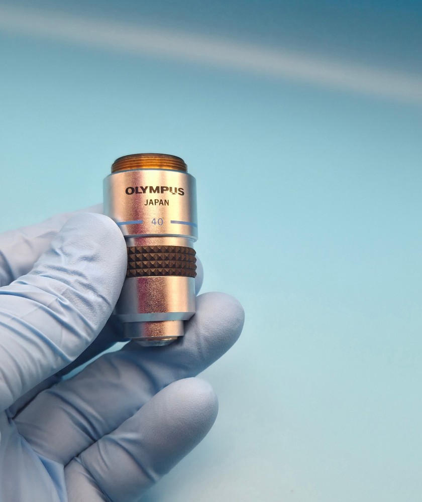 Olympus A 40 Microscope Objective 40x 0.65 160/0.17