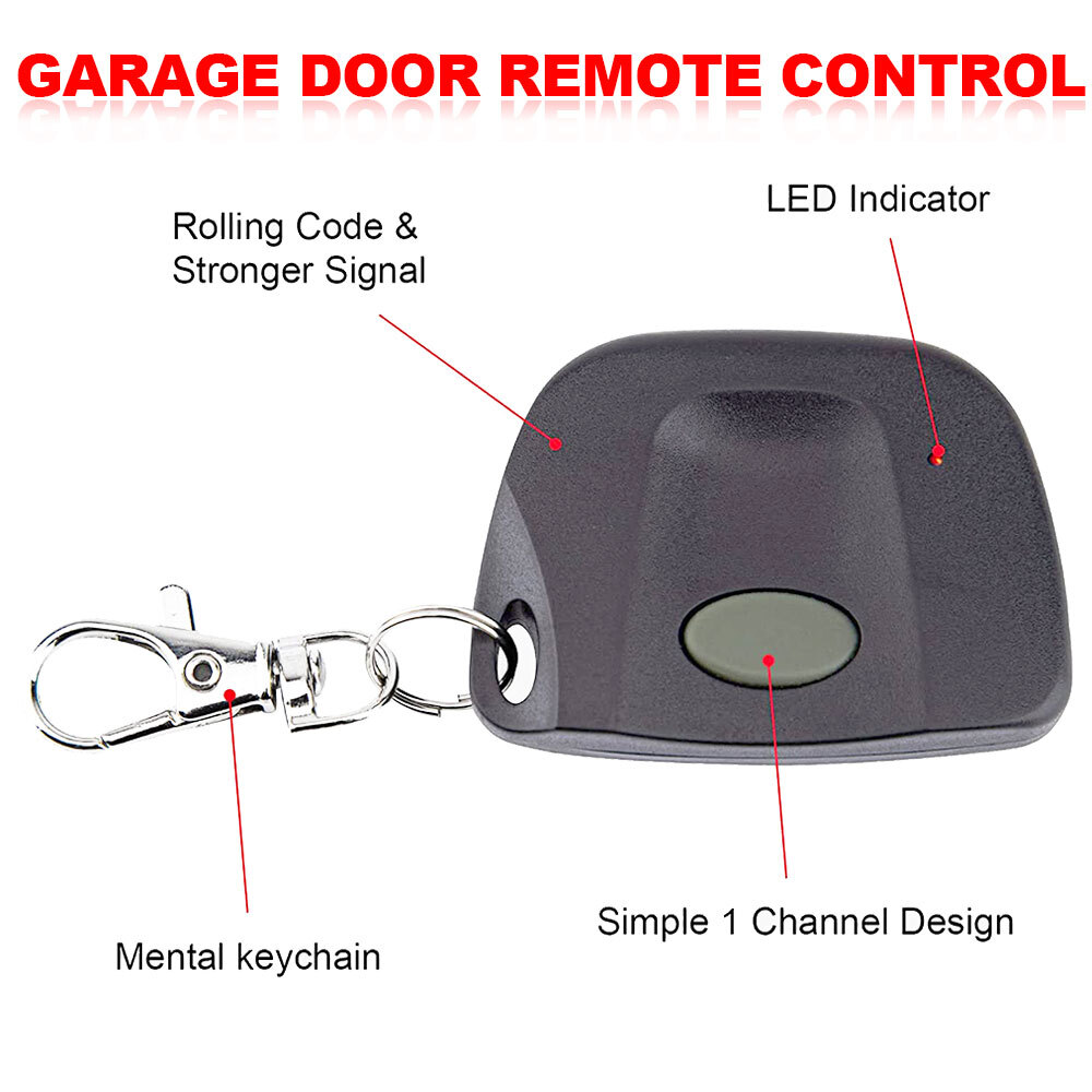 MultiCode 3060 Compatible Firefly 300MCD21K Keychain Remote 300MHz 10 Dip Switch