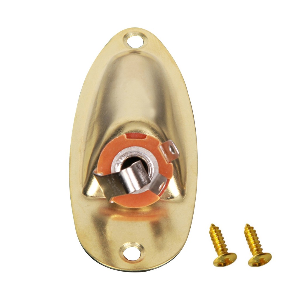 Loaded Boat Style Guitar Pickup Output Input Jack Plug Socket For FD Strat a