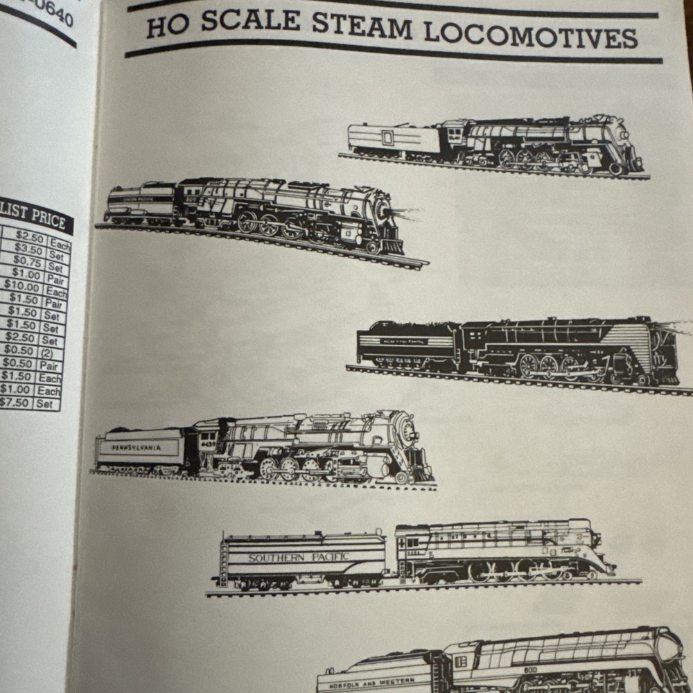 1990 Bachmann Parts Catalog