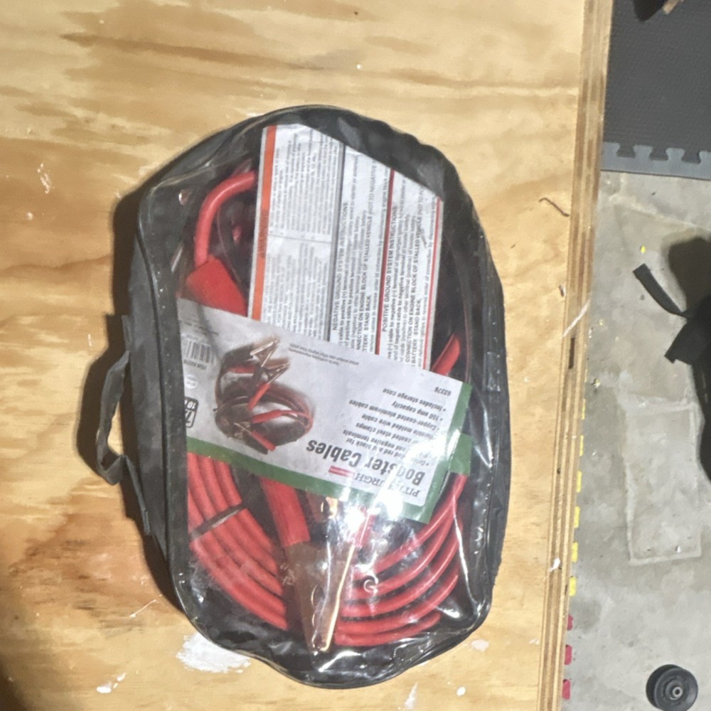 12’ 10 Gauge Booster Cables