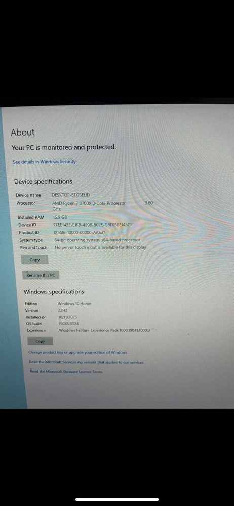 Gaming/Streaming Desktop