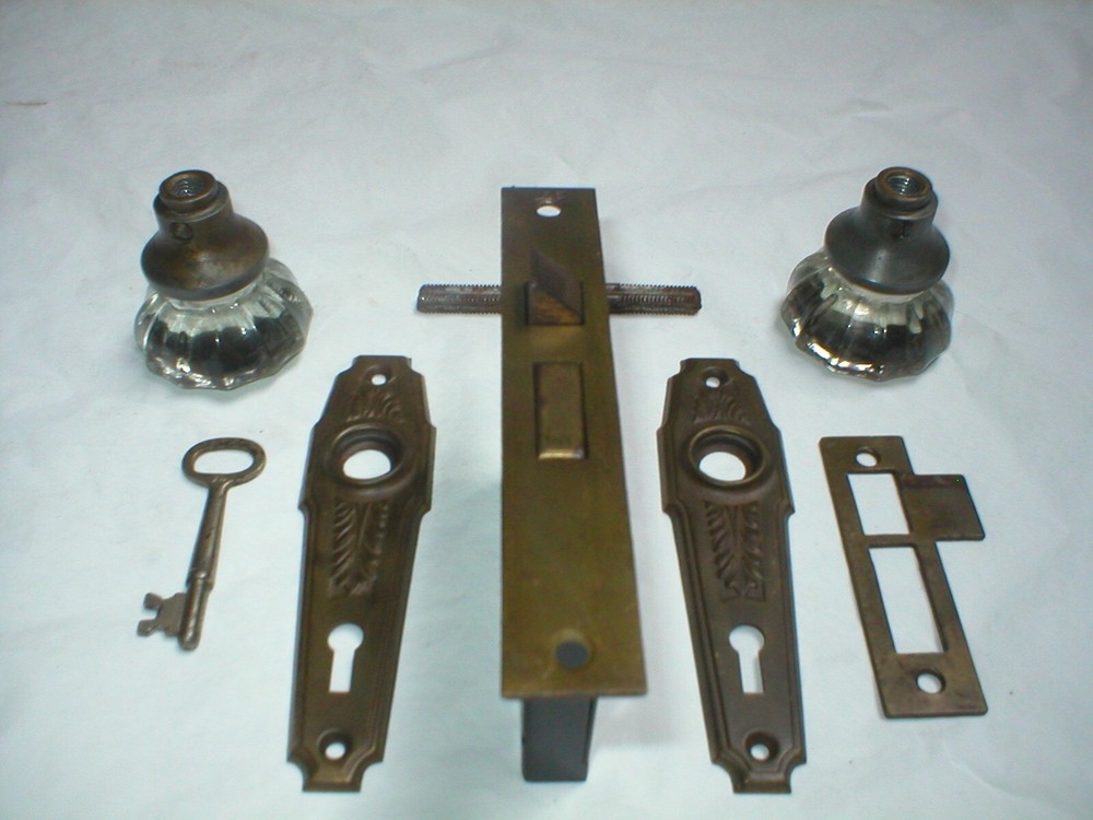 Antique Art Deco Era Door Hardware