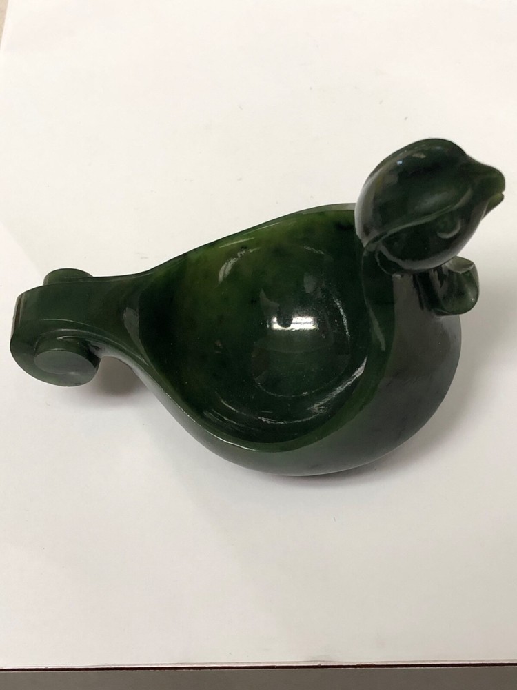 Russian  nephrite kovsh