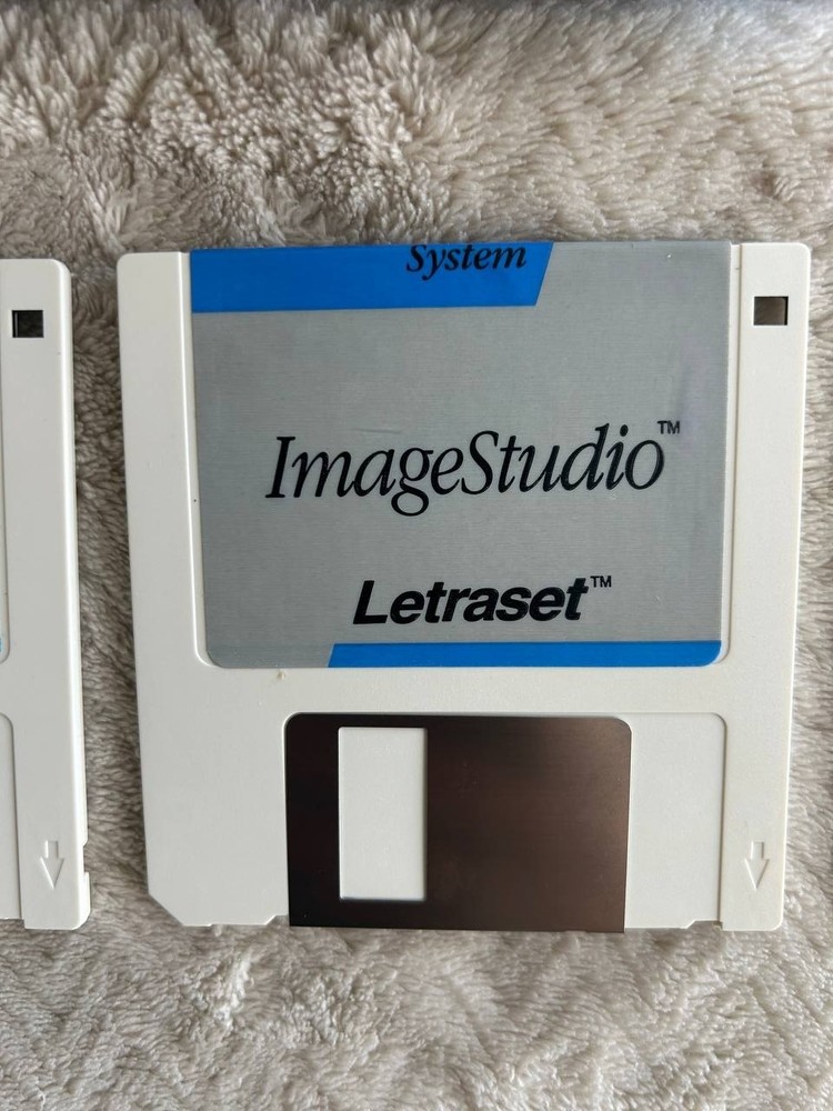 ImageStudio Letraset. Vintage software for Apple Macintosh