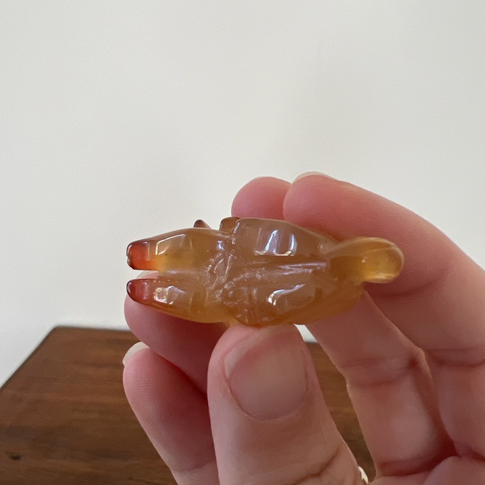 Carved Stone Agate Rabbit Bunny Miniature