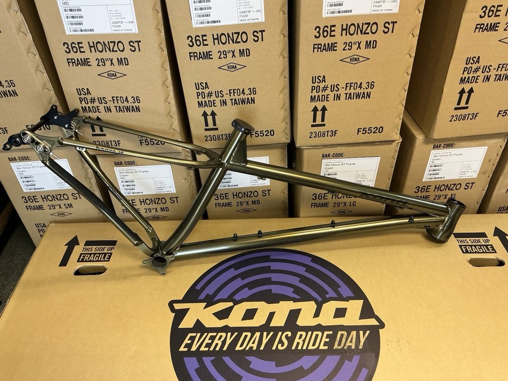 New Kona Honzo ST frame. Multiple Sizes Available.