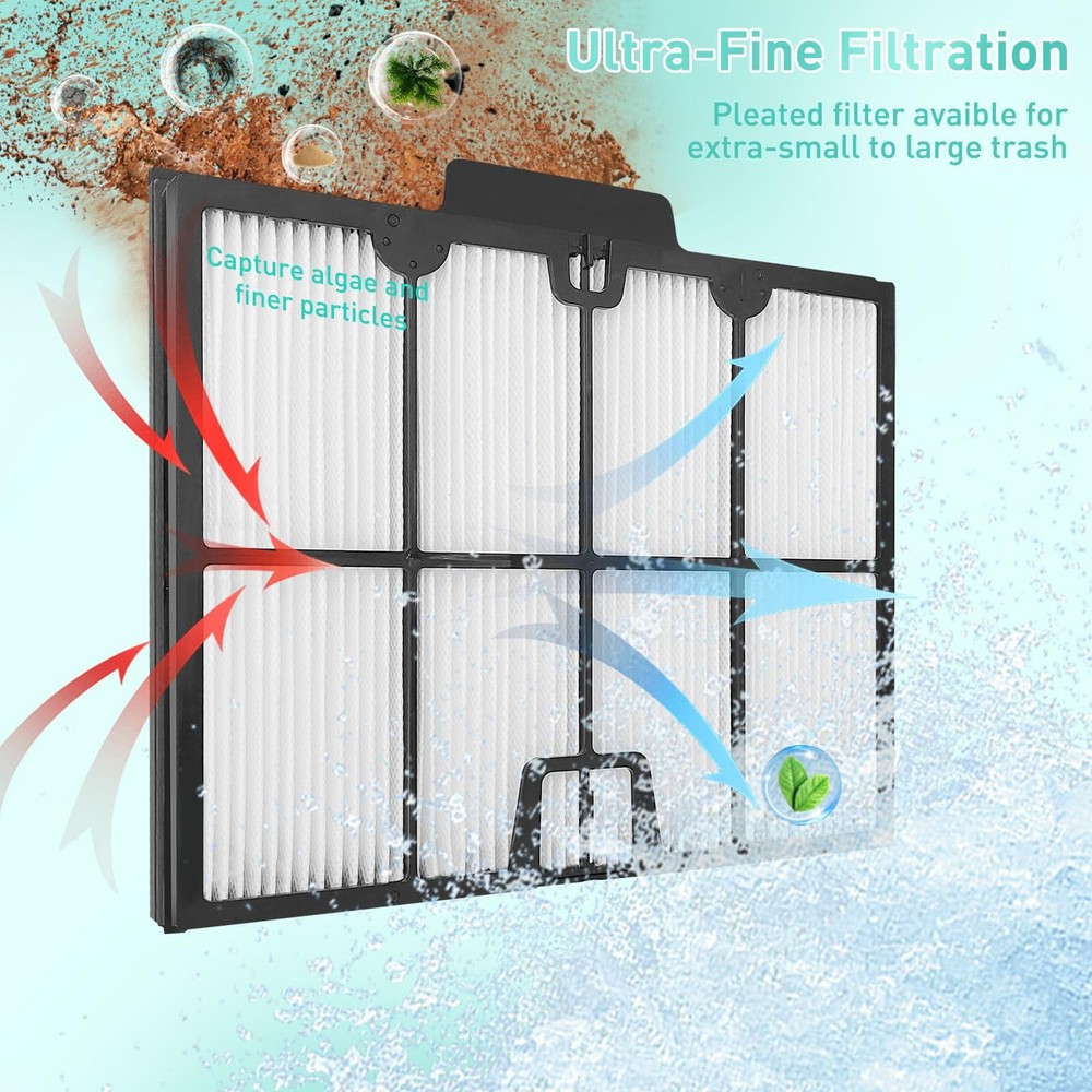 Ultra-Fine Filter Panels Compatible with Dolphin Robotic Pool...