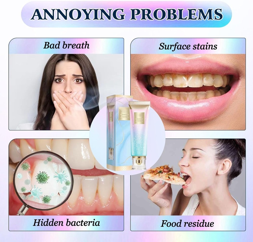 Niacinamide White Toothpaste, Niacinamide Whitening, Complete Care Toothpaste...