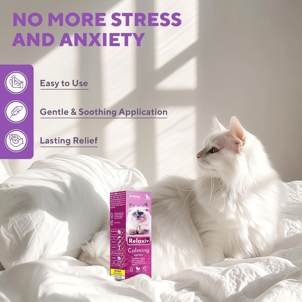 1.7oz Cat Scratch & Stress Relief Pheromone Spray - Effective & Safe Solution
