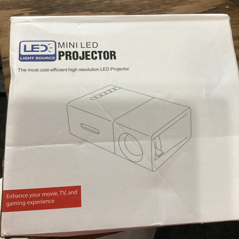 Mini LED Projector. Brand New In The Box. Never Used