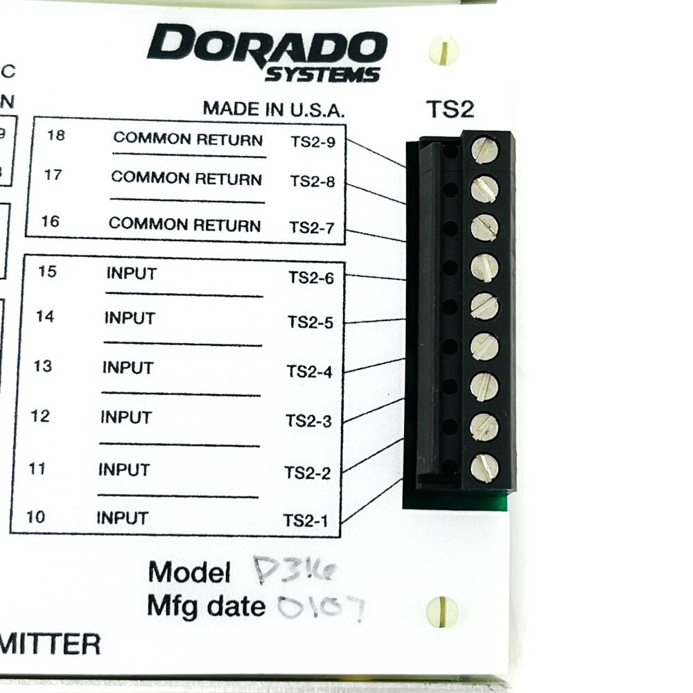 Dorado 316 Transmitter Multiplexing Module Frequency D 3140-3164 - Made in USA