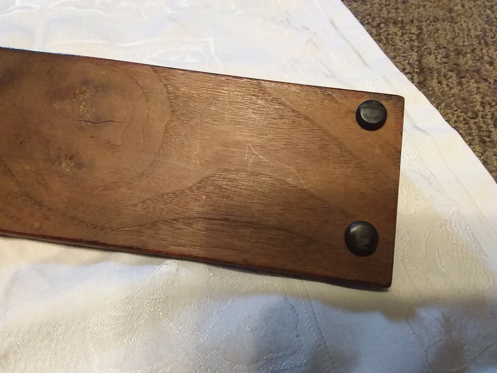ANTIQUE c.1908 "LIGHTNING CALCULATOR COMPANY" ADDING MACHINE, WOOD BASE,13" L