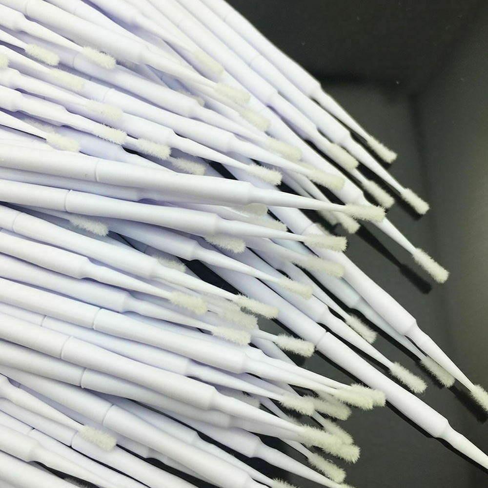 100×Dental Disposable Microbrush Bendable Applicators Tips Micro Brush Cleaning