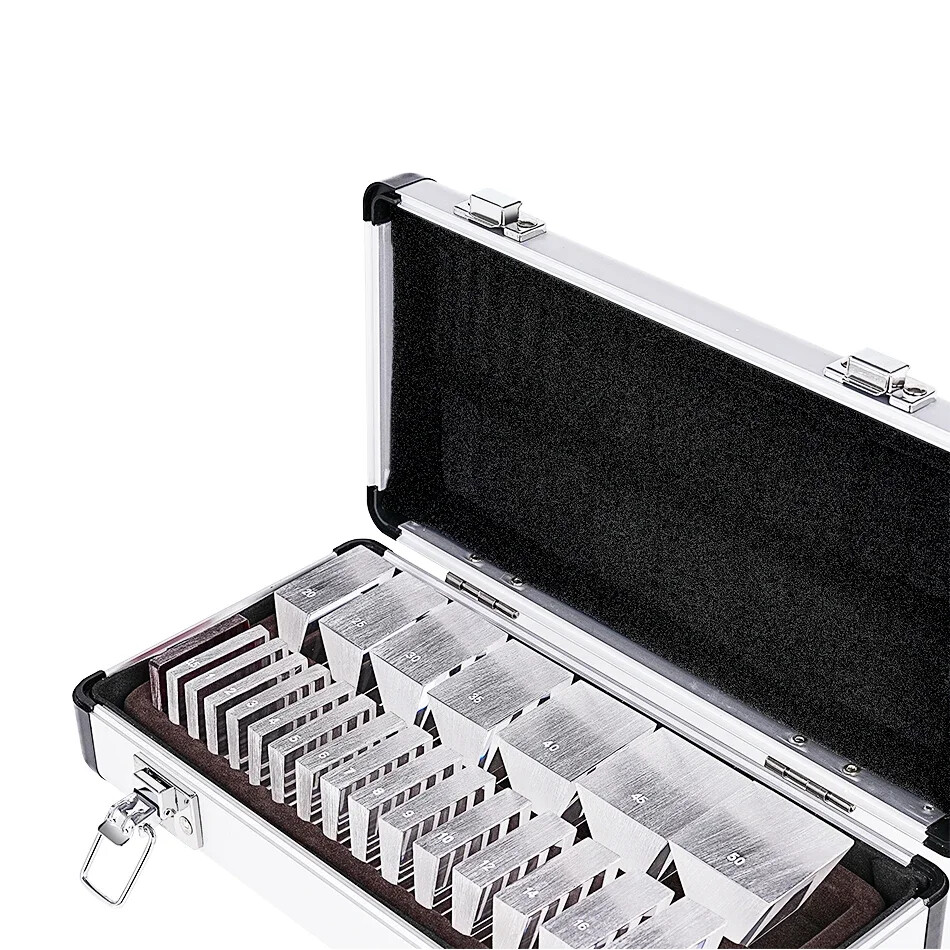 Ls-22 Ophthalmic Optical Instruments Bulk Prism Set with Aluminum Case