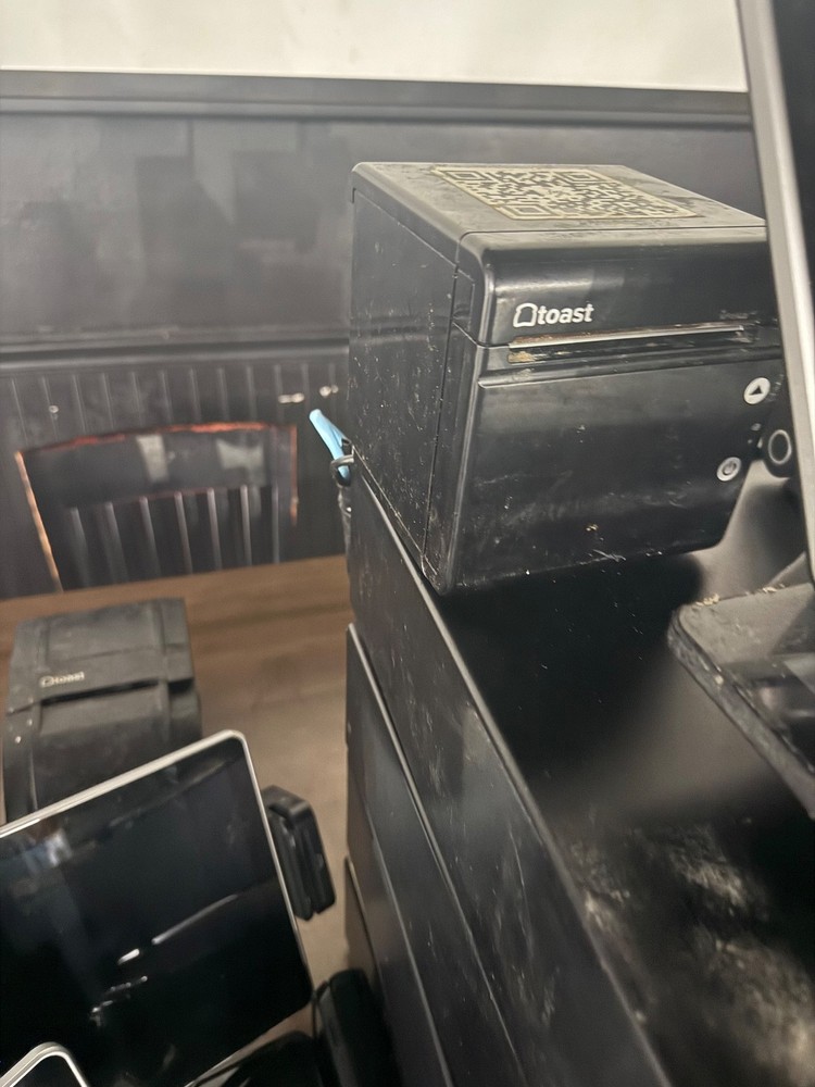 Multi Station Toast POS System Touchscreen Terminal,Card Reader&Tap,Printer C-18