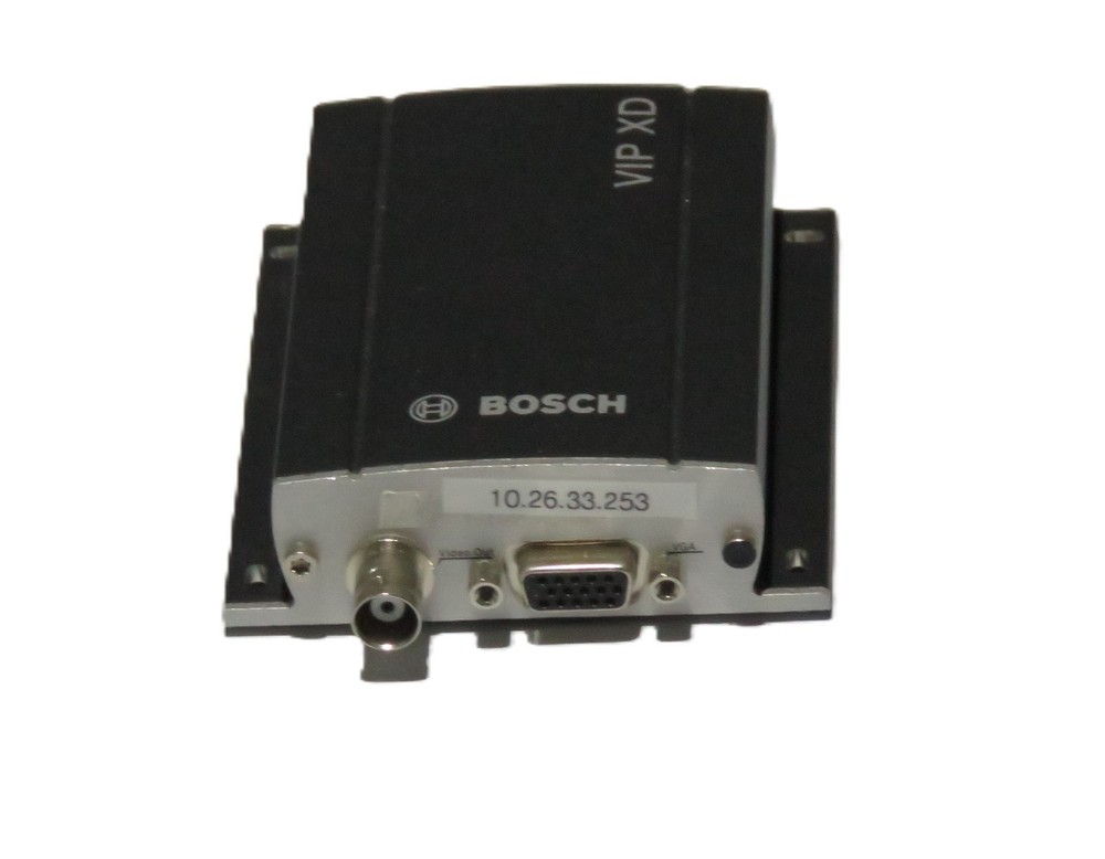 BOSCH VIP XD SINGLE CHANNEL QUAD-VIEW MPEG-4 DECODER