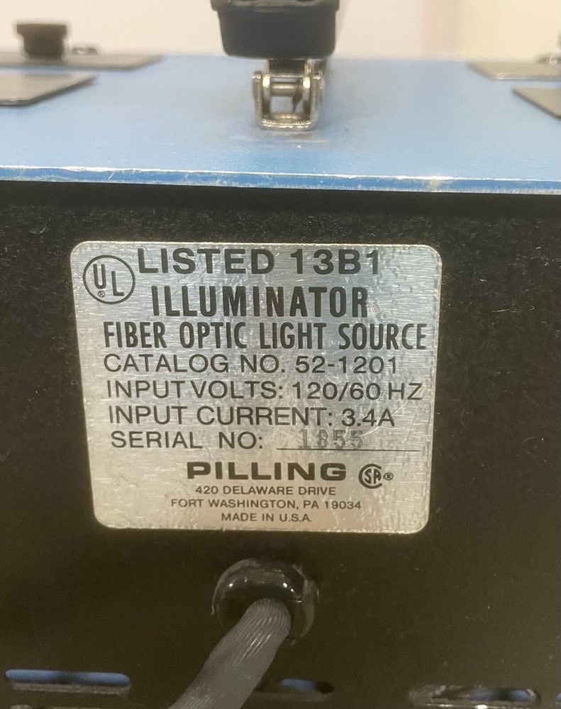 Pilling Luminator Fiber Optic Lightsource