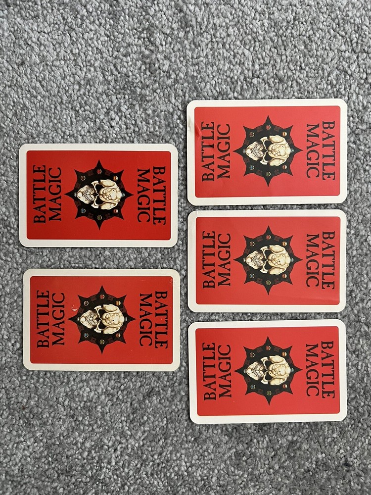 Battle Magic cards (5) - Warhammer Magic (5th Edition)